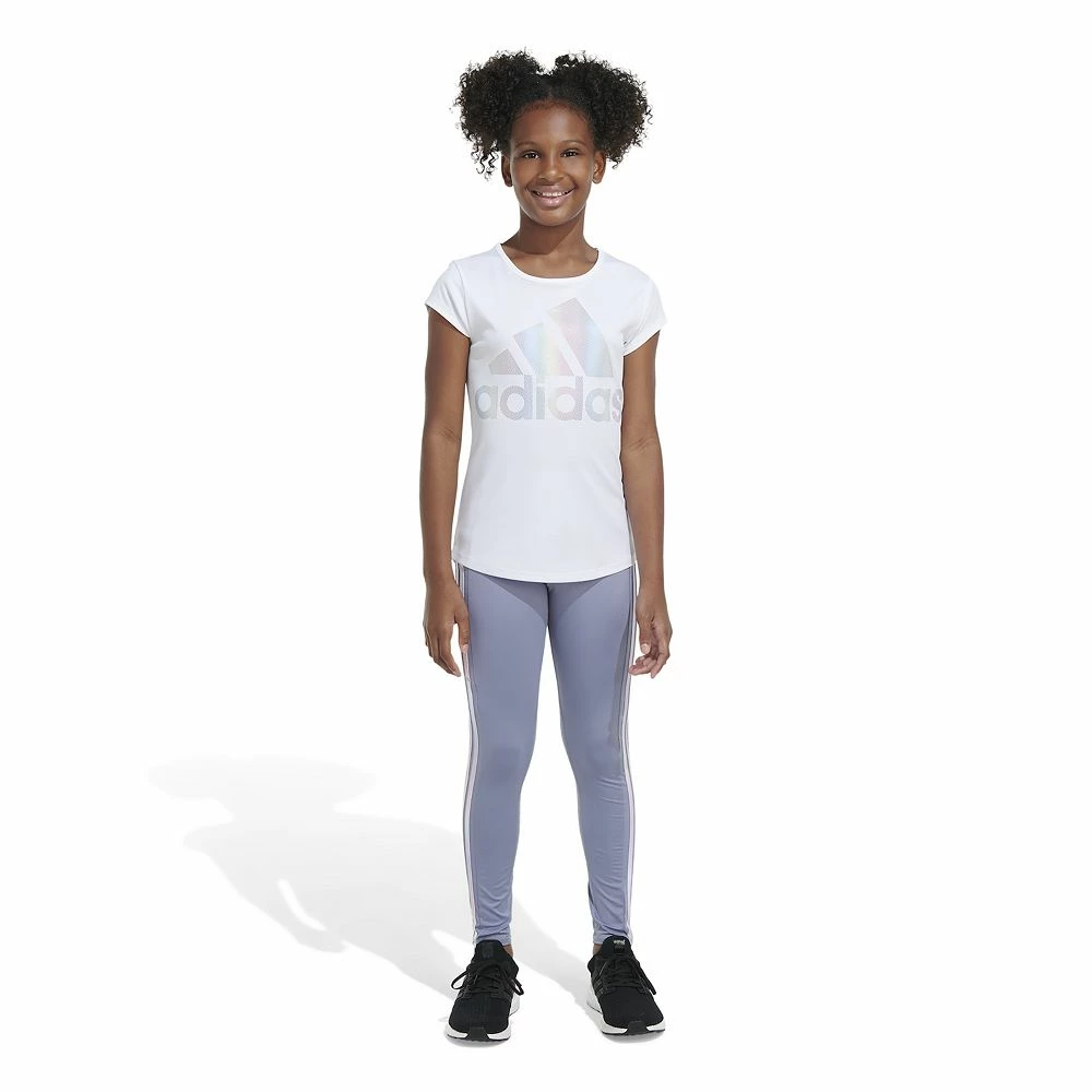 Girls 7-16 adidas Leggings with Pocket 7 Girls 7-16 adidas Leggings with Pocket - Image 5