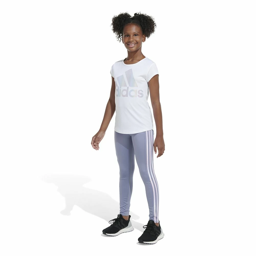 Girls 7-16 adidas Leggings with Pocket 9 Girls 7-16 adidas Leggings with Pocket - Image 7
