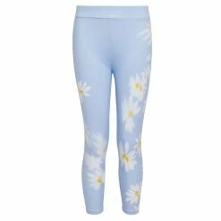 Girls 7-16 adidas AEROREADY® Daisy Blur 7/8 Leggings -Adidas shop 5798281 Blue Dawn