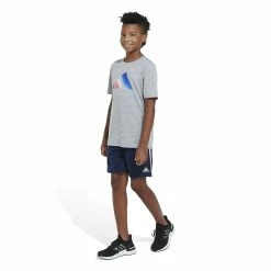 Boys 8-20 adidas Iconic Tee In Regular & Husky -Adidas shop 5804991 ALT4