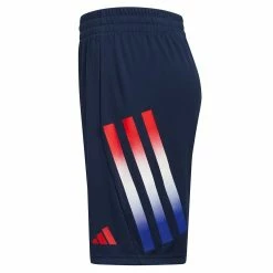 Boys 8-20 adidas Gradient Bold 3-Stripes Shorts -Adidas shop 5805343 Navy W Red