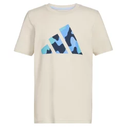 Boys 8-20 adidas Camo Logo Tee in Regular & Husky -Adidas shop 5805519 Alumina