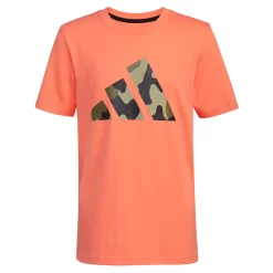 Boys 8-20 adidas Camo Logo Tee in Regular & Husky