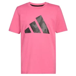 Boys 8-20 adidas Camo Logo Tee in Regular & Husky -Adidas shop 5805519 Preloved Fushia