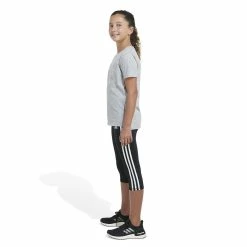 Girls 4-6x Adidas Short Sleeve Vented Heather Tee 13 Girls 4-6x Adidas Short Sleeve Vented Heather Tee -Adidas shop 5818721 ALT5
