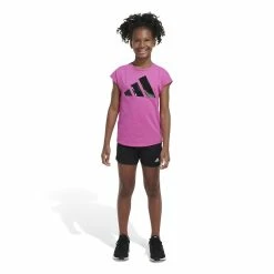 Girls 4-6x Adidas Short Sleeve Essential Tee 10 Girls 4-6x Adidas Short Sleeve Essential Tee -Adidas shop 5818723 ALT2