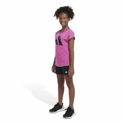 Girls 4-6x Adidas Short Sleeve Essential Tee 12 Girls 4-6x Adidas Short Sleeve Essential Tee -Adidas shop 5818723 ALT4