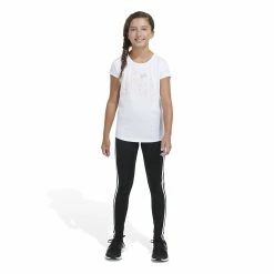 Girls 4-6x Adidas Short Sleeve Essential Tee -Adidas shop 5818781 ALT2