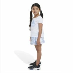 Girls 4-6x Adidas Short Sleeve Tee & Pleated Skort Set -Adidas shop 5819757 ALT5