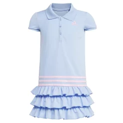 Girls 4-6x Adidas Short Sleeve Polo Dress 11 Girls 4-6x Adidas Short Sleeve Polo Dress -Adidas shop 5819758 Blue Dawn