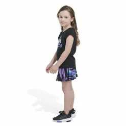 Girls 4-6x Adidas Short Sleeve Tee & Pleated Skort Set -Adidas shop 5819767 ALT5