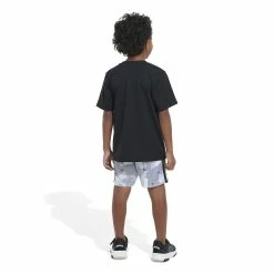 Boys 4-7 adidas Logo Tee & Camo Shorts Set 13 Boys 4-7 adidas Logo Tee & Camo Shorts Set -Adidas shop 5851240 ALT3