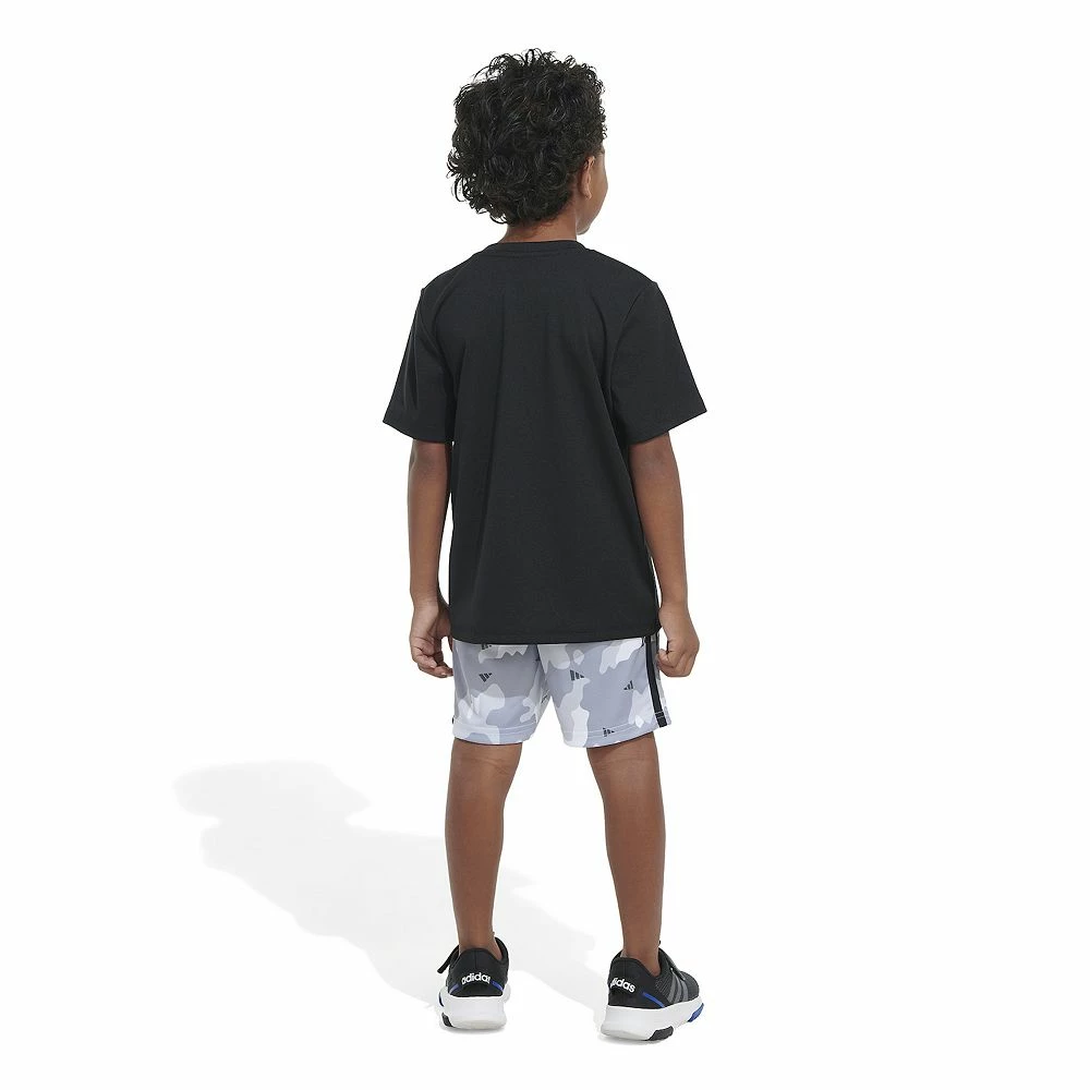 Boys 4-7 adidas Logo Tee & Camo Shorts Set 7 Boys 4-7 adidas Logo Tee & Camo Shorts Set - Image 5