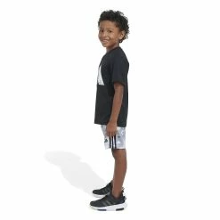 Boys 4-7 adidas Logo Tee & Camo Shorts Set 15 Boys 4-7 adidas Logo Tee & Camo Shorts Set -Adidas shop 5851240 ALT5