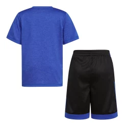 Boys 4-7 adidas Mélange Graphic Tee & Shorts Set -Adidas shop 5851242 ALT