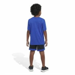 Boys 4-7 adidas Mélange Graphic Tee & Shorts Set -Adidas shop 5851242 ALT3