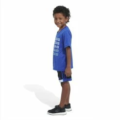Boys 4-7 adidas Mélange Graphic Tee & Shorts Set -Adidas shop 5851242 ALT5