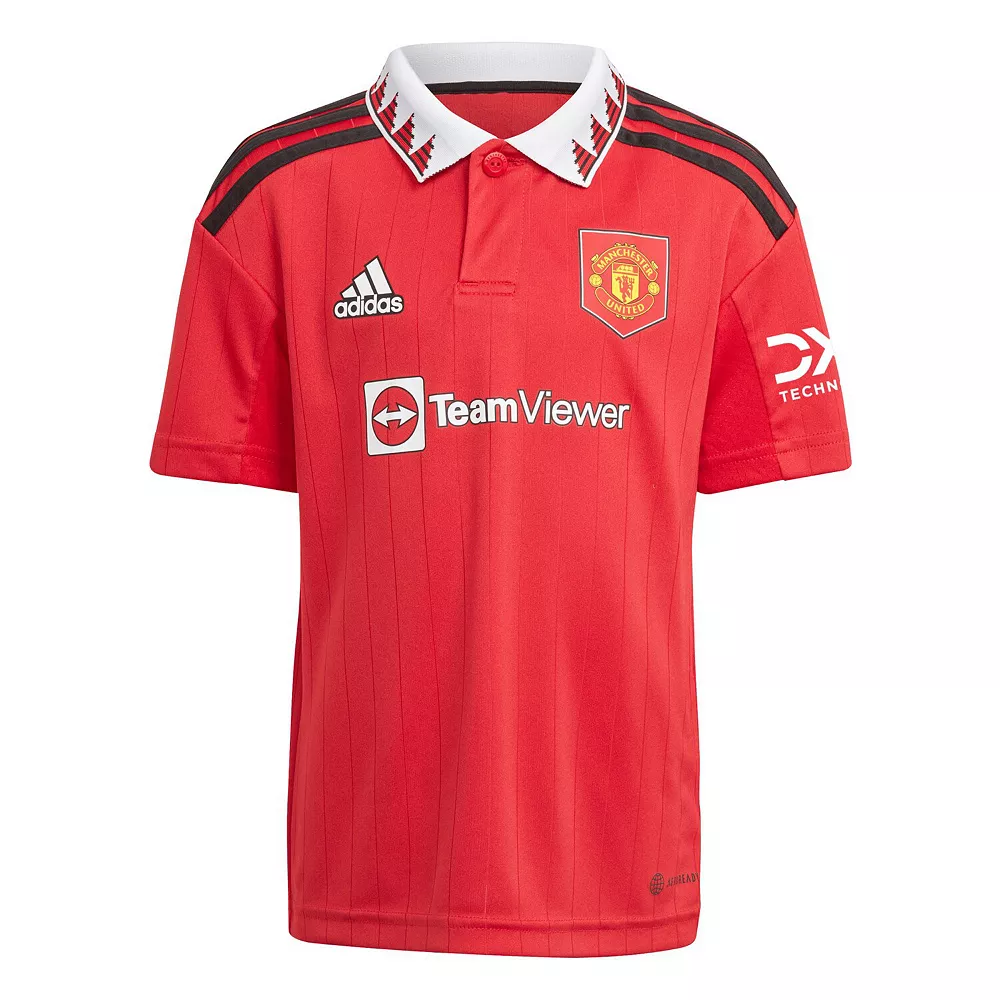 Toddler adidas Red Manchester United 2022/23 Home Mini Kit 5 Toddler adidas Red Manchester United 2022/23 Home Mini Kit - Image 3