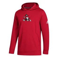 Youth adidas Scarlet Nebraska Huskers Helmet Runner Pullover Hoodie -Adidas shop 6155480 ALT2