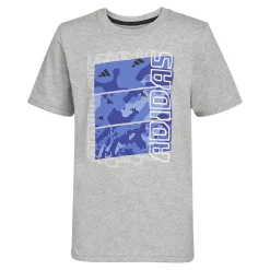 Boys 8-20 adidas Camo Echo Graphic Tee -Adidas shop 6176979 Grey Heather W Blue