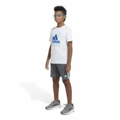 Boys 8-20 adidas On The Court Tee in Regular & Husky -Adidas shop 6177064 ALT4