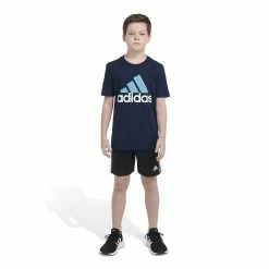 Boys 8-20 adidas 2-Tone Sportswear Logo Tee -Adidas shop 6177068 ALT2