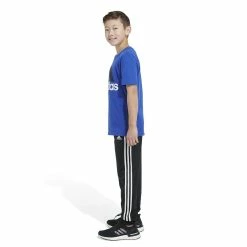 Boys 8-20 adidas 2-Tone Sportswear Logo Tee -Adidas shop 6177068 ALT5
