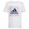 Boys 8-20 adidas Optimist Sport Tee -Adidas shop 6177075 White W Orange