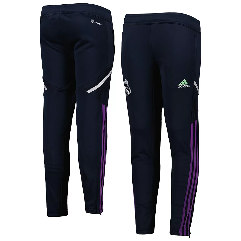 Youth adidas Navy Real Madrid Training Pants 4 Youth adidas Navy Real Madrid Training Pants - Image 2